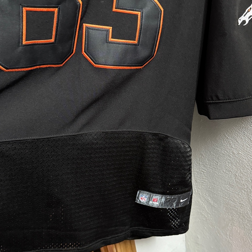 NFL NIKE Broncos🐴Jersey 83 WELKER sz56 +NOC🔺925 studs - Picture 16 of 17